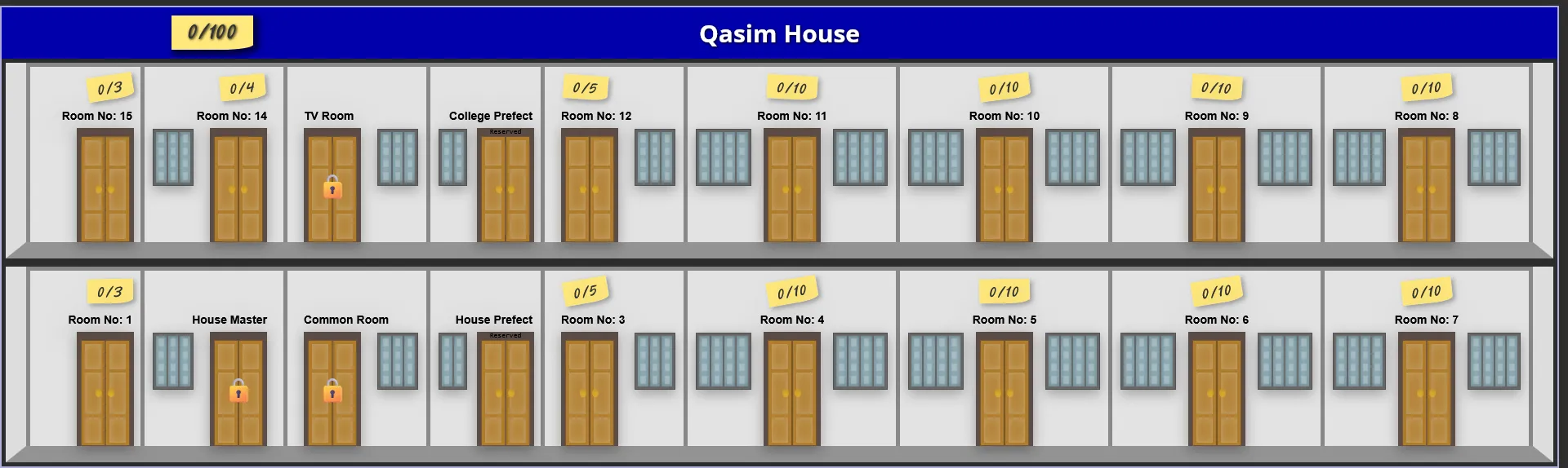 Dormitory Room Booking