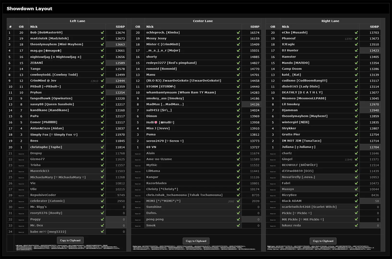 Survival Web Disc Portal