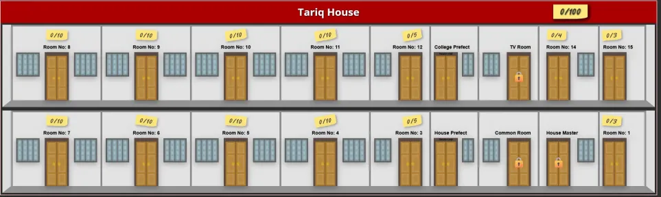 Dormitory Room Booking
