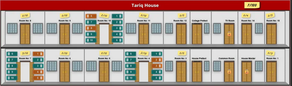 Dormitory Room Booking