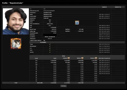 Survival Web Disc Portal